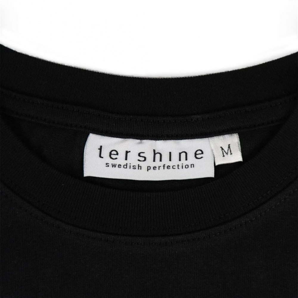 Tershine Oversized T-Shirt, schwarz, medium