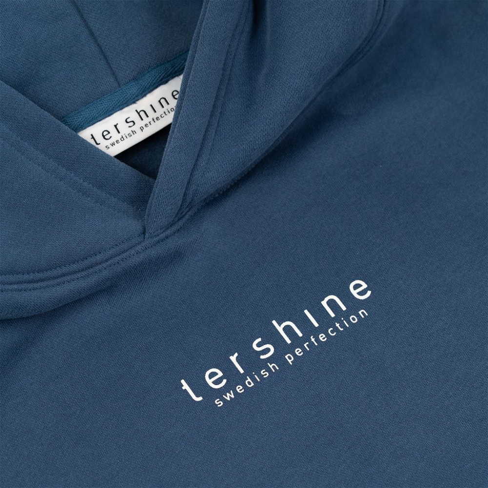 Tershine Defined Hoodie, blau small