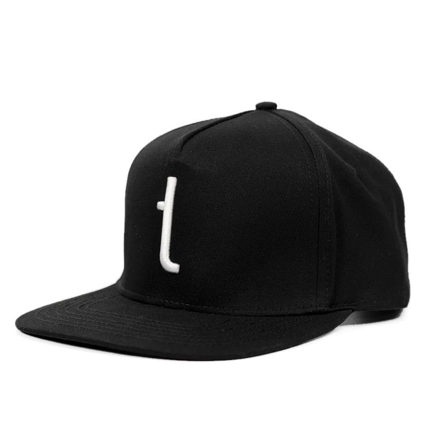 Tershine Snapback-Kappe, weißes Logo