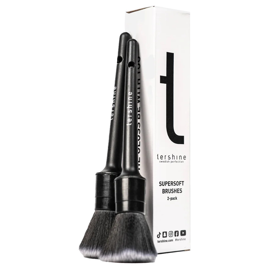 Tershine Supersoft Brushes, superweiche Pinsel, 2er-Pack