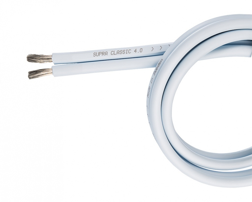 Supra Classic 4.0 Lautsprecherkabel, eisblau