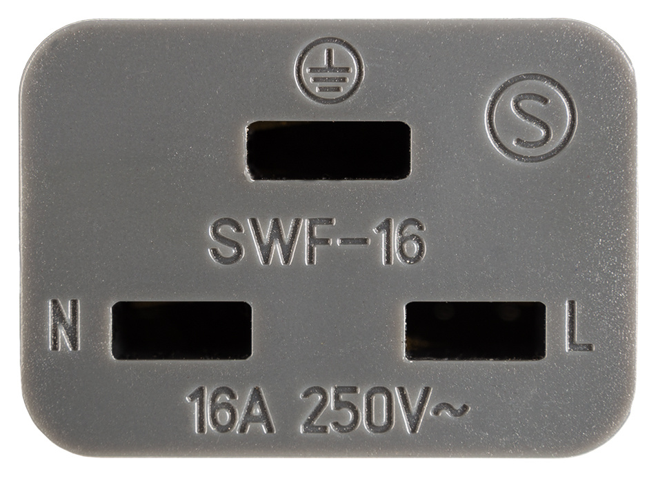 Supra LoRad2.5SPC 16A gerader Stecker