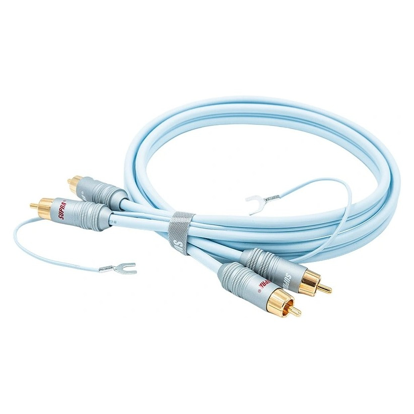 Supra Phono 2RCA-SC Phono-Signalkabel, 0.7 meter