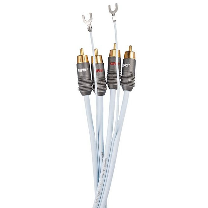 Supra Phono 2RCA-SC Phono-Signalkabel, 0.7 meter