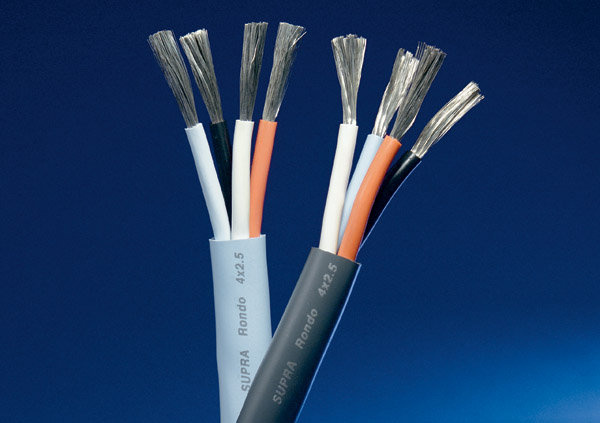 Supra Rondo 4x2.5 Lautsprecherkabel, Bi-Wire/Bi-Amp