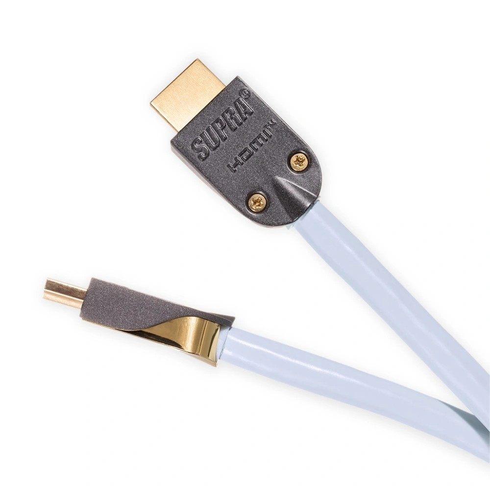 Supra HDMI 2.1 UHD8K HDMI-Kabel mit Unterstützung für 8K HDR, weiß