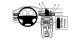 Brodit Verstärkter ProClip, Volvo S80/V70 II/XC70 07-11 Brodit Verstärkter ProClip, Volvo S80/V70 II/XC70 07-11