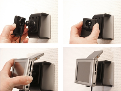 Brodit Halterung, Garmin 3597LMT/Aera 500/Aera 510/Aera 550/Aera 560/Asus A10/Camper 780/dezl 560LMT u. a.