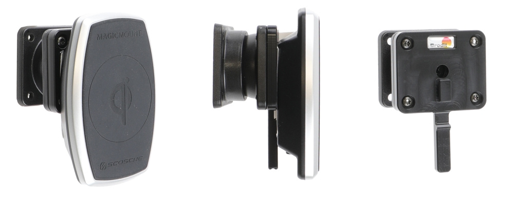 Brodit Halterung mit Kugelgelenk, Scosche Magic Mount Charge