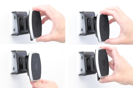 Brodit Halterung mit Kugelgelenk, Scosche Magic Mount Charge