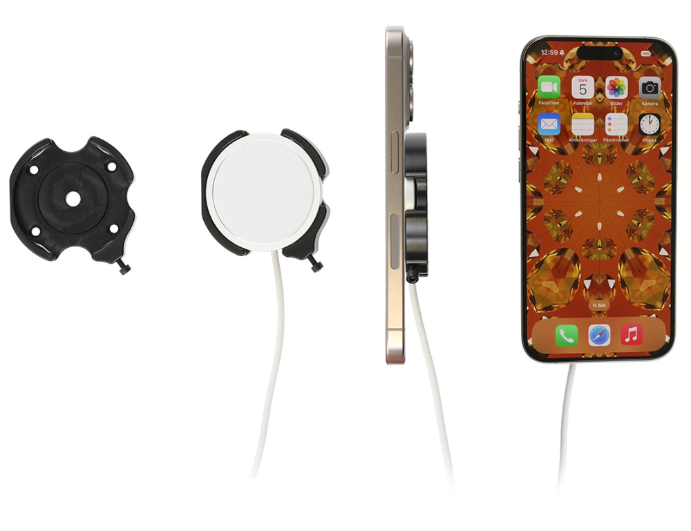 Brodit Halterung, Apple iPhone 12/12 Mini/12 Pro/12 Pro Max/13/13 Mini/13 Pro/13 Pro Max/14/14 Plus u. a.