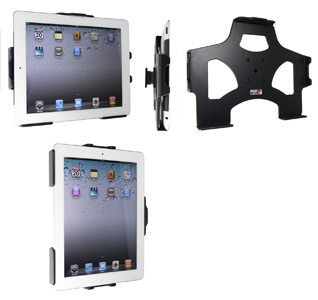 Brodit passiver Halter mit Kugelgelenk, Apple iPad 2 (A1395, A1396, A1397)/3rd Gen (A1416, A1430, A1403)/4th Gen (A1458, A1459, A1460)/With Retina (Lightning Connector)