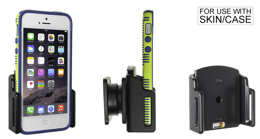Brodit passiver Halter mit Kugelgelenk, Apple iPhone 12 Mini/13 Mini/5/5C/5S/SE