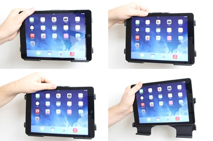 Brodit passiver Halter mit Kugelgelenk, Apple iPad 5th Gen (A1822, A1823)/9.7 6th Gen (A1893, A1954)/9.7 New/Air (A1474, A1475, A1476)