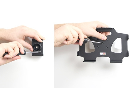 Brodit passiver Halter mit Kugelgelenk, Apple iPad Mini (A1432, A1454, A1455)/2 (A1489, A1490, A1491)/3 (A1599, A1600)/Retina