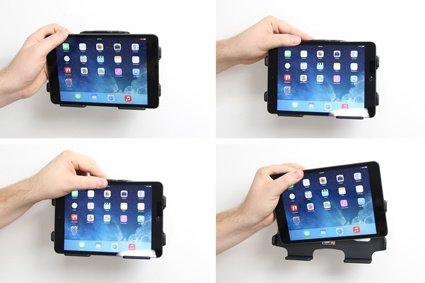 Brodit passiver Halter mit Kugelgelenk, Apple iPad Mini (A1432, A1454, A1455)/2 (A1489, A1490, A1491)/3 (A1599, A1600)/Retina