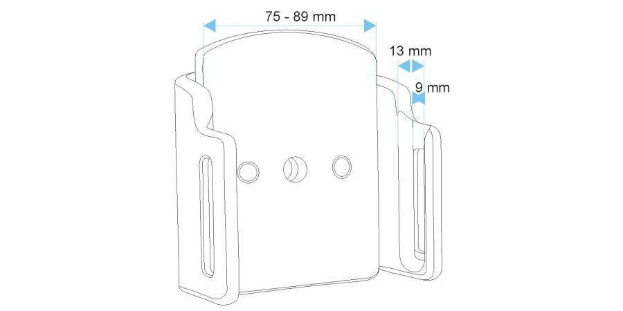 Handyhalter für iPhone 6/7/8/X für Hülle