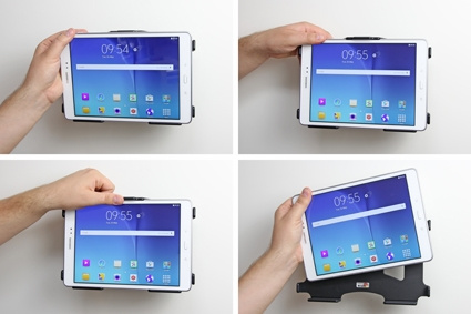 Brodit Passivhalterung mit Kugelgelenk, Samsung Galaxy Tab A 9.7