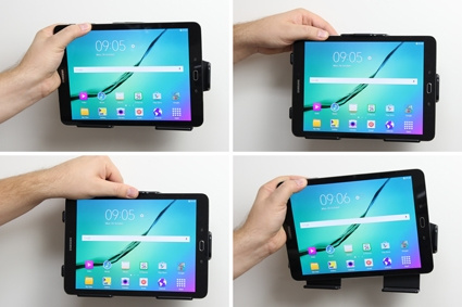 Brodit Passivhalterung mit Kugelgelenk, Samsung Galaxy Tab S2 9.7 SM-T810/SM-T813/SM-T815/SM-T819