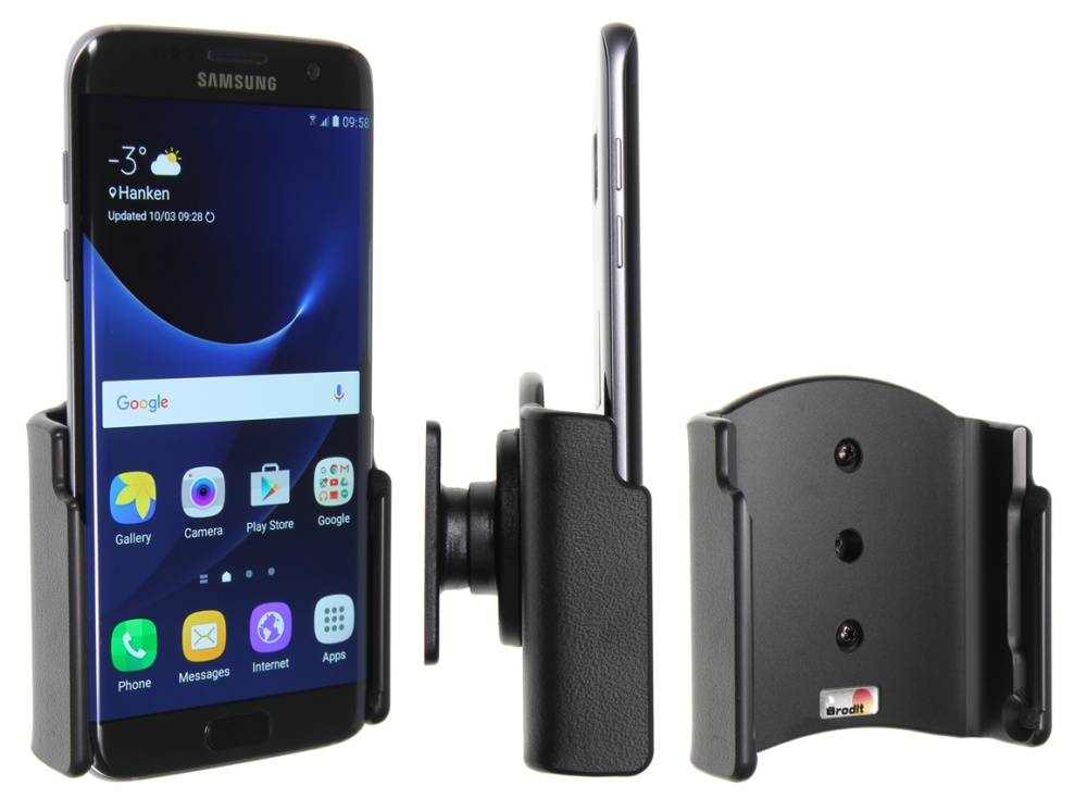 Brodit Passiver Halter mit Kugelgelenk, Samsung Galaxy S7 Edge