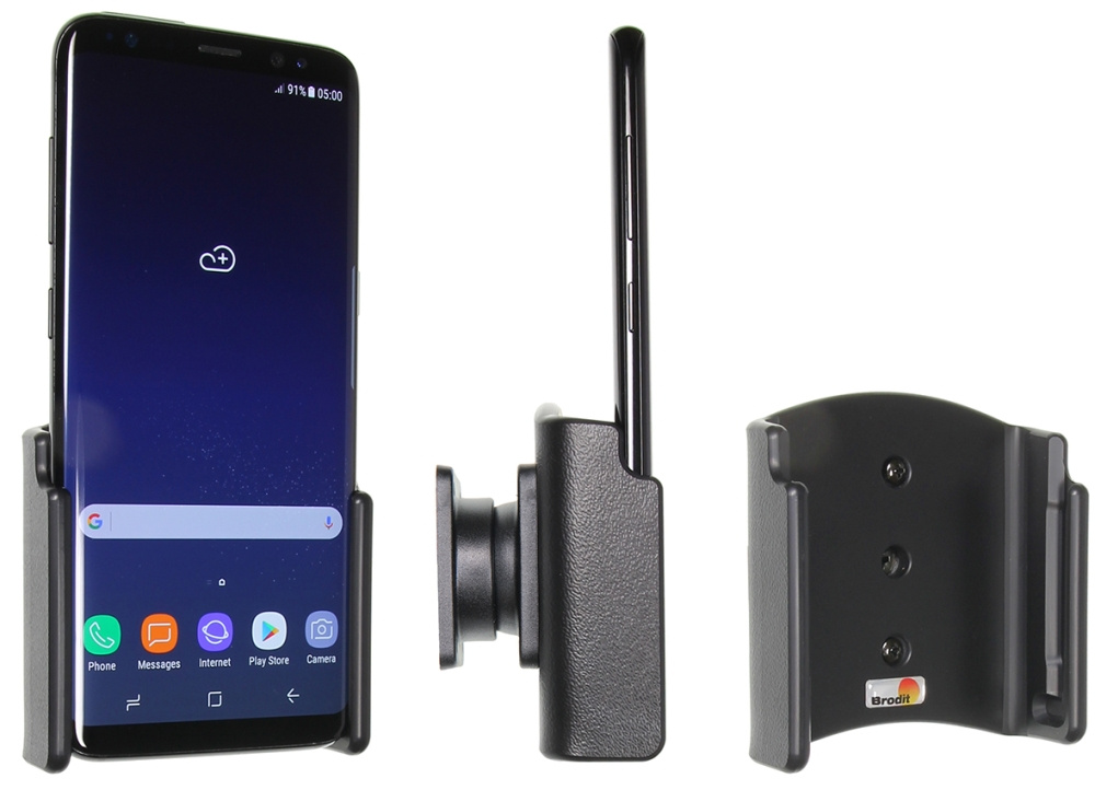 Brodit Passiver Halter mit Kugelgelenk, Samsung Galaxy S8