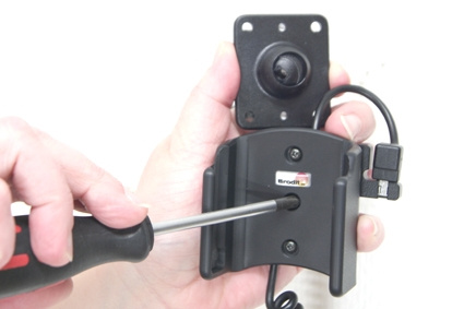 Brodit Aktiver Halter mit Zigarettenanzünderanschluss, Samsung Xcover 271 GT-B2710