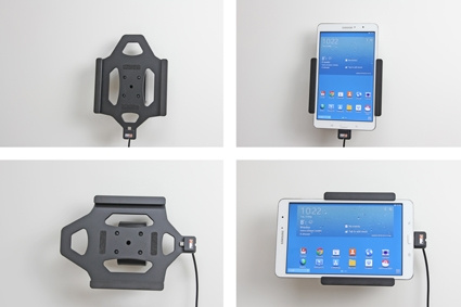 Brodit Aktiver Halter mit Zigarettenanzünderanschluss, Samsung Galaxy Tab PRO 8.4 SM-T320/SM-T325