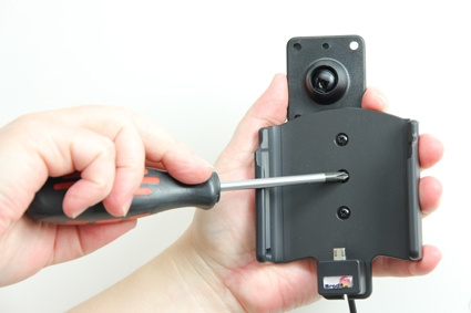Brodit Aktiver Halter mit Zigarettenanzünderanschluss, Samsung Galaxy Note 4