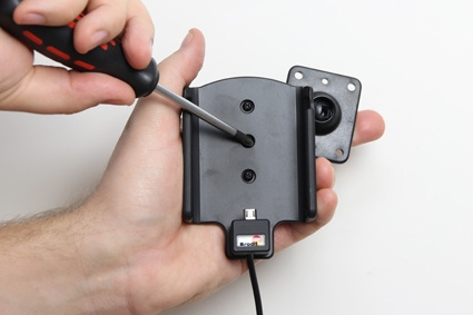 Brodit Aktiver Halter mit Zigarettenanzünderanschluss, Samsung Galaxy A3 SM-A300