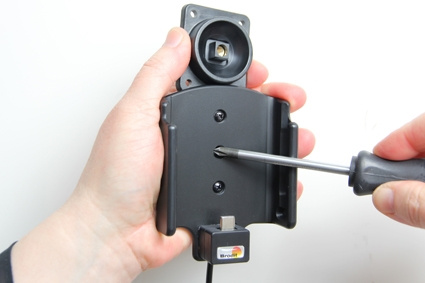 Brodit Aktivhalterung mit Zigarettenanzünderstecker, Samsung Galaxy S8
