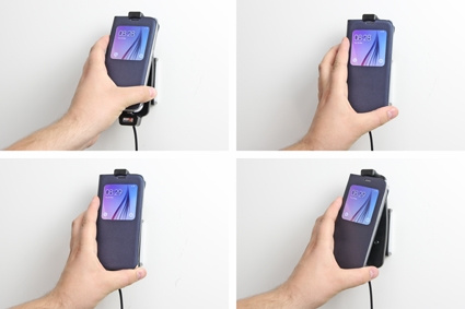 Brodit Aktivhalterung für feste Installation, Samsung Galaxy S6/S6 edge/S7