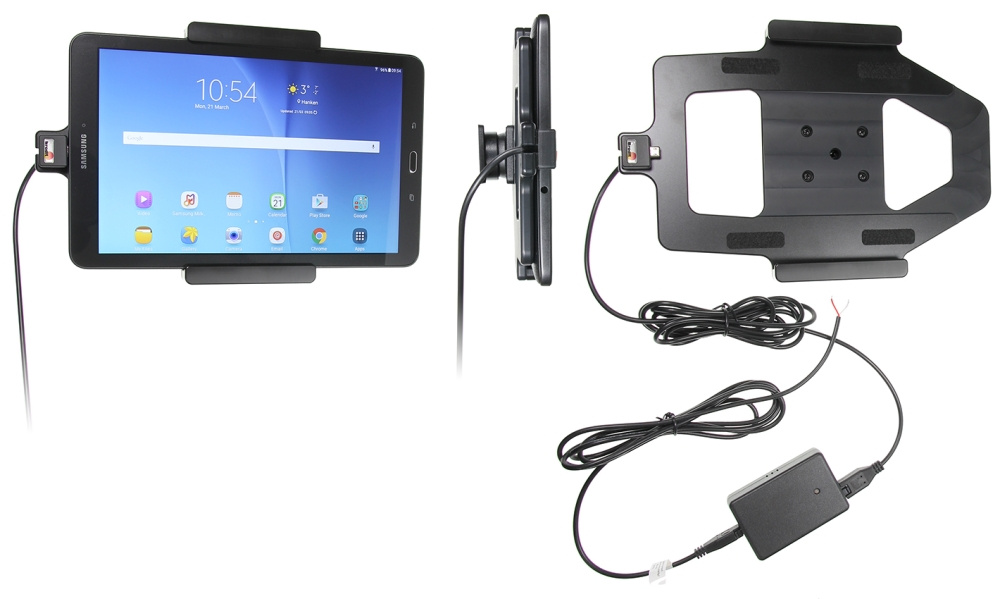 Brodit Aktivhalterung für feste Installation, Samsung Galaxy Tab E 9.6