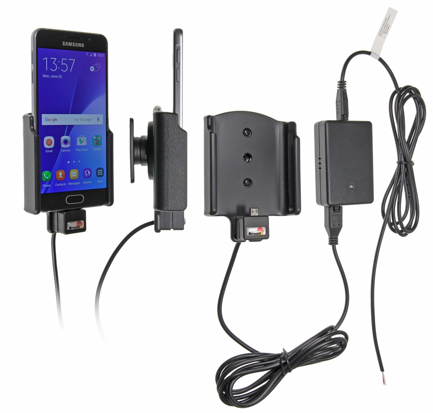 Brodit Aktivhalterung für feste Installation, Samsung Galaxy A3 (2016)