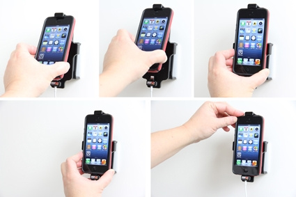 Brodit Halterung für Kabelanschluss, Apple iPhone 5/5C/5S/SE