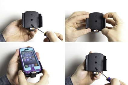 Brodit Halterung für Kabelanschluss, Apple iPhone 5/5S/SE