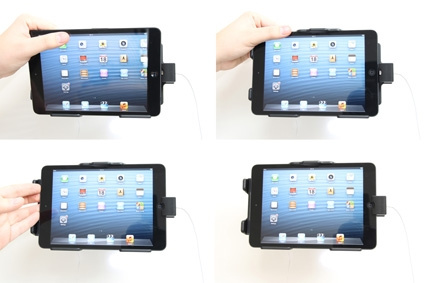 Brodit Halterung für Kabelanschluss, Apple iPad Mini (A1432, A1454, A1455)
