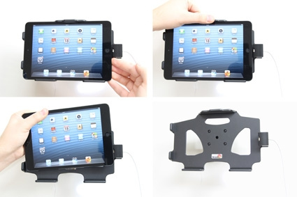 Brodit Halterung für Kabelanschluss, Apple iPad Mini (A1432, A1454, A1455)