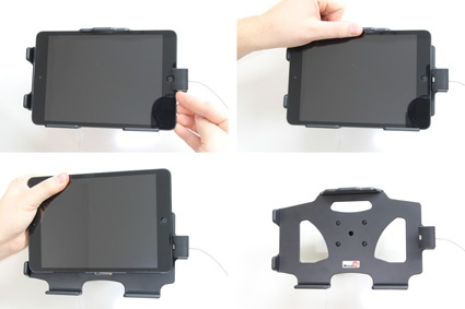 Brodit Halterung für Kabelanschluss, Apple iPad Mini (A1432, A1454, A1455)