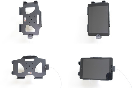 Brodit Halterung für Kabelanschluss, Apple iPad Mini (A1432, A1454, A1455)