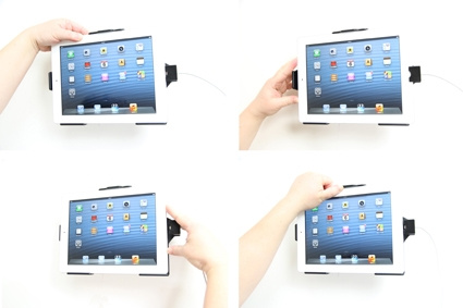 Brodit Halterung für Kabelanschluss, Apple iPad 4th Gen (A1458, A1459, A1460)/With Retina (Lightning Connector)