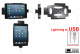 Brodit Halterung mit Federverriegelung, Apple iPad Mini (A1432, A1454, A1455) Brodit Halterung mit Federverriegelung, Apple iPad Mini (A1432, A1454, A1455)