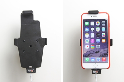 Brodit Halterung für Kabelanschluss, Apple iPhone 6 Plus/6S Plus/7 Plus/8 Plus/Xs Max