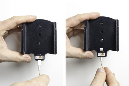 Brodit Halterung für Kabelanschluss, Apple iPhone X/Xs
