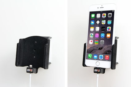 Brodit Halterung für Kabelanschluss, Apple iPhone 6S Plus/7 Plus/8 Plus/Xs Max