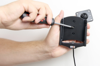 Brodit Aktivhalterung mit USB-Kabel und Zigarettenanzünder-Adapter, Samsung Galaxy S6 Active