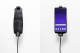 Brodit Aktivhalter mit USB-Kabel und Zigarettenanzünderadapter, Samsung Galaxy S10+/S8+/S9+ Brodit Aktivhalter mit USB-Kabel und Zigarettenanzünderadapter, Samsung Galaxy S10+/S8+/S9+