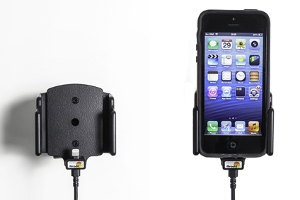 Brodit Aktivhalter zur festen Installation, Apple iPhone 12 Mini/13 Mini/5/5C/5S/SE