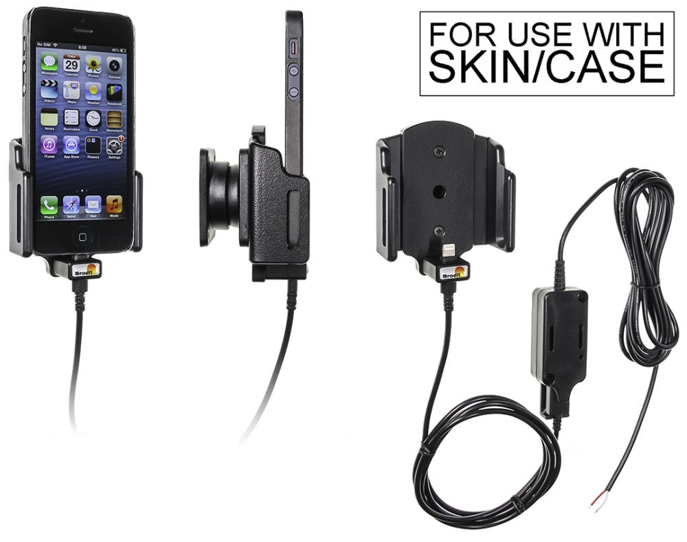 Brodit Aktivhalter zur festen Installation, Apple iPhone 5/5C/5S/SE