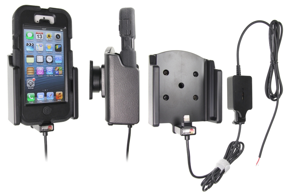 Brodit Aktivhalter zur festen Installation, Apple iPhone 5/5S/SE