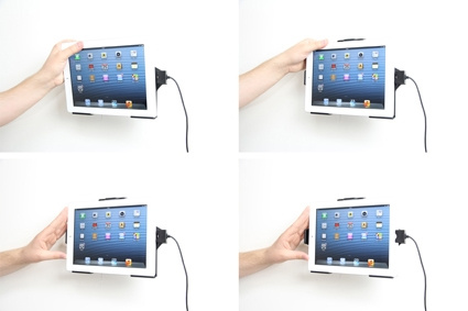 Brodit Aktivhalter zur festen Installation, Apple iPad 4th Gen (A1458, A1459, A1460)/With Retina (Lightning Connector)